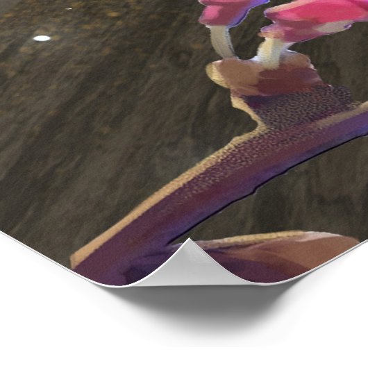 Zwarte kat poster (Hoek)