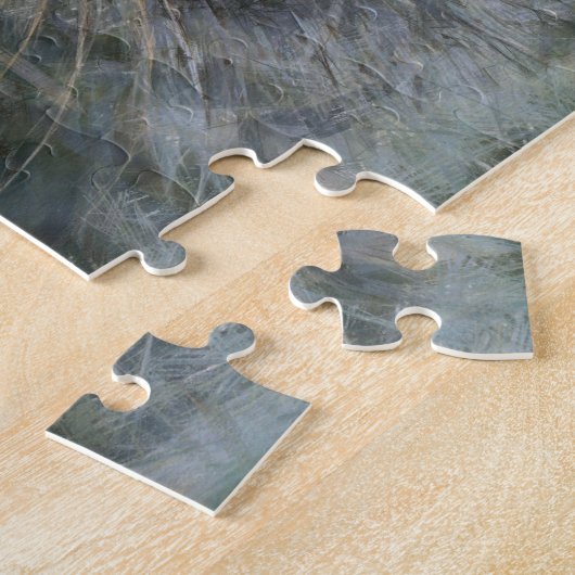 Zwarte-kat-potlood Legpuzzel (Zijkant)