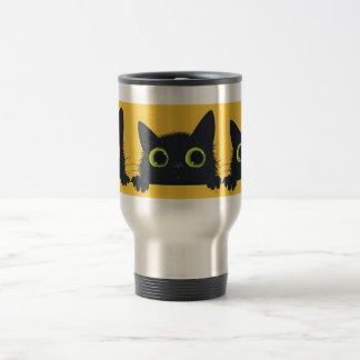 Zwarte Kat Reis Mok