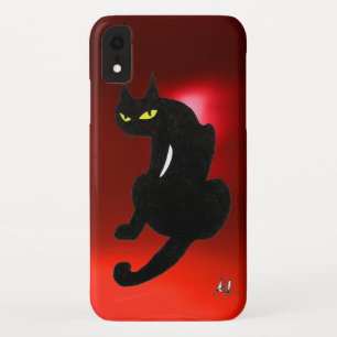 ZWARTE KAT robijn iPhone XR Hoesje