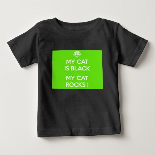 Zwarte kat rotsen (Voorkant)