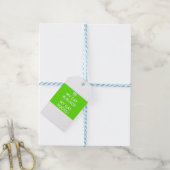 Zwarte kat rotsen cadeaulabel (Met Touw)