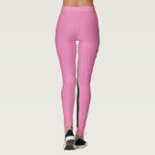 ZWARTE KAT & ROZE LEGGINGS YOGA BROEK (Achterkant)