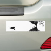 Zwarte kat, Rudyard Kipling Bumpersticker (Op auto)
