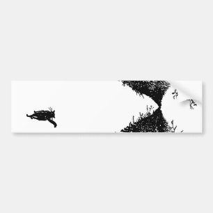 Zwarte kat, Rudyard Kipling Bumpersticker