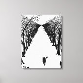 Zwarte kat, Rudyard Kipling Canvas Afdruk (Voorkant)