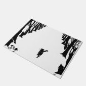 Zwarte kat, Rudyard Kipling Deurmat (Schuin)