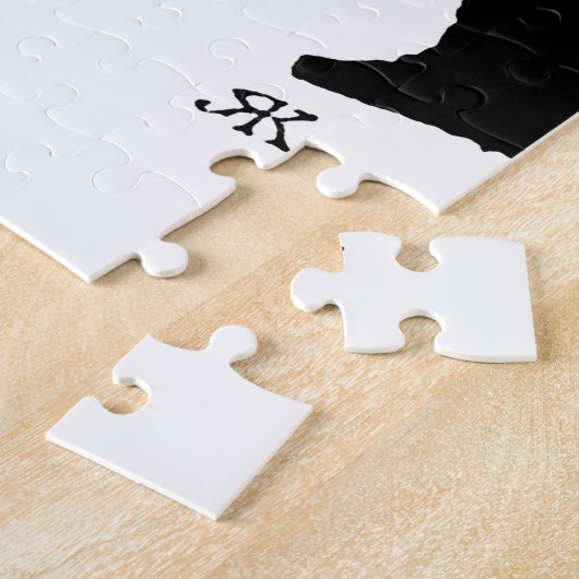 Zwarte kat, Rudyard Kipling Legpuzzel (Zijkant)