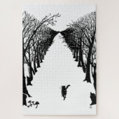 Zwarte kat, Rudyard Kipling Legpuzzel (Verticaal)