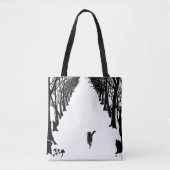 Zwarte kat, Rudyard Kipling Tote Bag (Voorkant)
