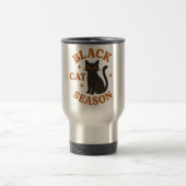 Zwarte kat seizoen reisbeker (Center)