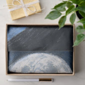 Zwarte Kat Silhouet Vollemaan Decoupage Tissuepapier (Geschenk)