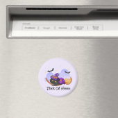 Zwarte kat sisses magneet (Insitu (Vaatwasser))