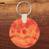 Zwarte kat sleutelhanger (Achterkant)