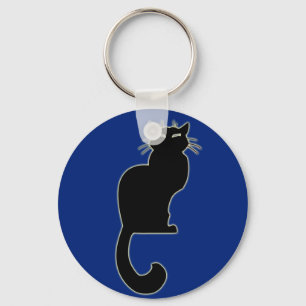 Zwarte kat Sleutelhanger Kat Gifts Pet Cat Sleutel