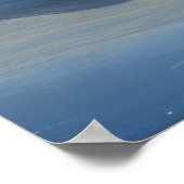 Zwarte Kat Sneeuwachtige Sleigh Ride Kerstmisdecor Poster (Hoek)