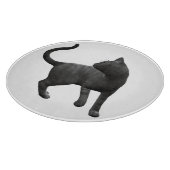 Zwarte Kat Snijplank (Hoek)