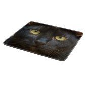 Zwarte kat snijplank (Hoek)