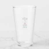 Zwarte Kat Speciale Liefde Halloween Kat Vector De Glas (Achterkant)