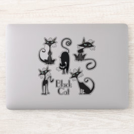 Zwarte Kat Stickers
