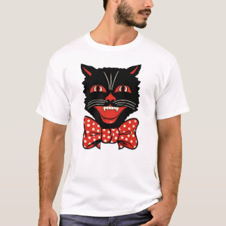  zwarte kat T-shirt