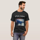 Zwarte Kat T-shirt (Voorkant volledig)