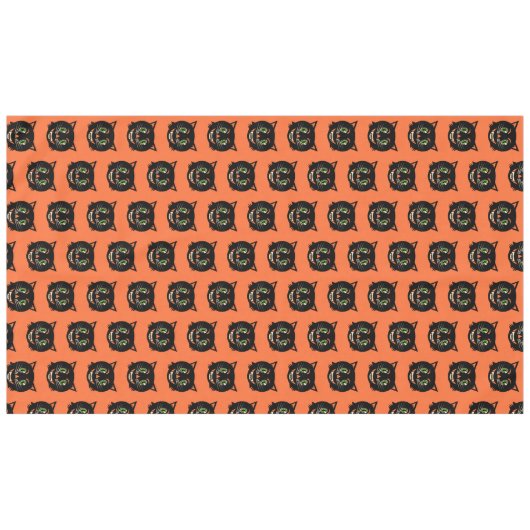  zwarte kat tafelkleed (Voorkant (Horizontaal))