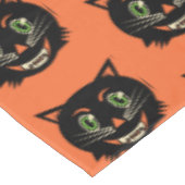 zwarte kat tafelkleed (Gekanteld)