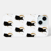Zwarte kat telefoonhoesje Case-Mate iPhone case (Achterkant (horizontaal))