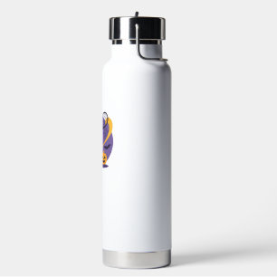 Zwarte Kat Tennis Serve Essential T-Shirt Waterfles
