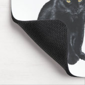 Zwarte Kat Terug naar School Muismat (Hoek)