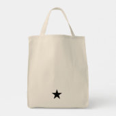 Zwarte Kat Tote Tas (Achterkant)