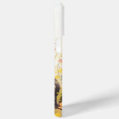 Zwarte Kat tussen de Bloemen Case-Mate iPhone Case (Achterkant / Rechts)