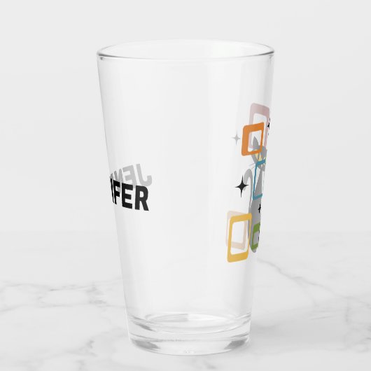 Zwarte kat uit de middeleeuwen glas (Rechts)