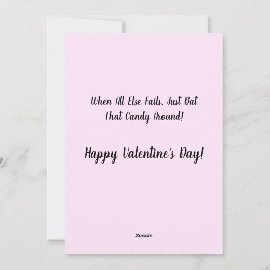 Zwarte Kat Valentijnskaart Feestdagenkaart (Achterkant)