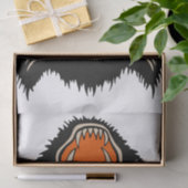  zwarte kat van Halloween Scared Tissuepapier (Geschenk)