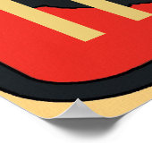 Zwarte Kat, Vet Dinsdag, geef tekst uit Poster (Hoek)