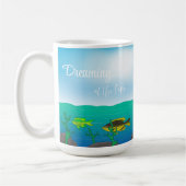 Zwarte kat Vist groot Koffiemok (Links)