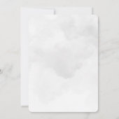 Zwarte kat voor een volle motorbruiloft kaart (Achterkant)