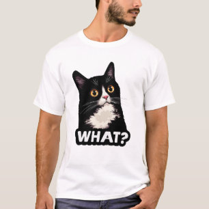 Zwarte Kat Wat T-shirt