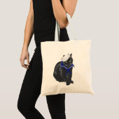 Zwarte Kat Zeiler Tote Bag (Voorkant (product))