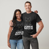 Zwarte kat Zwart Zwarte kitten 2 T-shirt (Unisex)