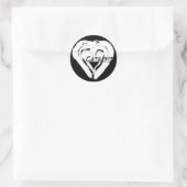 Zwarte katalysator sticker (Tas)