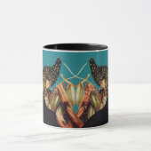  zwarte katkatoeno | Elizabeth Gould 1800 Mok (Midden)