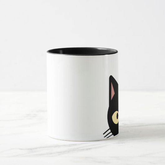 ZWARTE KATOFKOFFIE MUGS MOK (Midden)