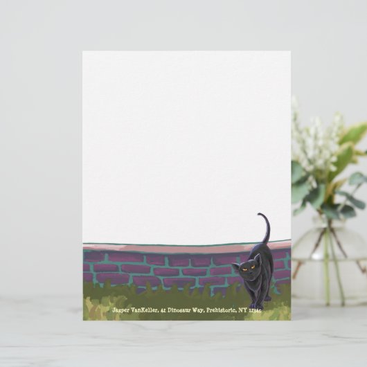 Zwarte kattebakkerij (Staand voorkant)