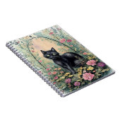 zwarte kattebloembos 2 notitieboek (Rechterzijde)