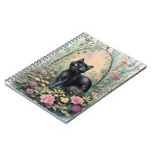 zwarte kattebloembos 2 notitieboek (Linkerzijde)