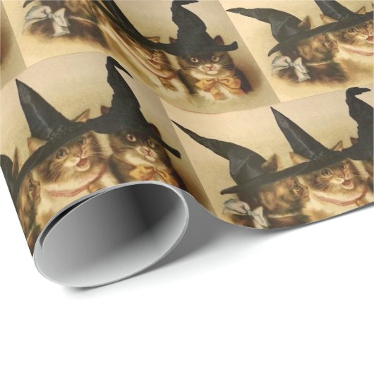  zwarte katten cadeaupapier (Rol Hoek)