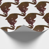 Zwarte Katten Cadeaupapier (Hoek)